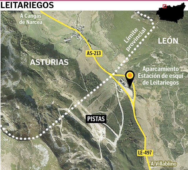 Leitariegos hacia Asturias